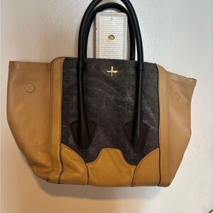 Pour La Victoire handbag PLV BUTLER stingray purse embossed leather tote logo